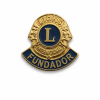 D-093 - Distintivo Fundador 15mm - Banhado a Ouro