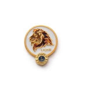D-136 - Distintivo - Banhado a Ouro