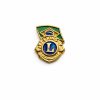 D-117A - Distintivo Lions Clube - Banhado a Ouro