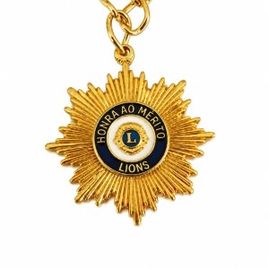 M-007-SE - Medalha Banhada a Ouro